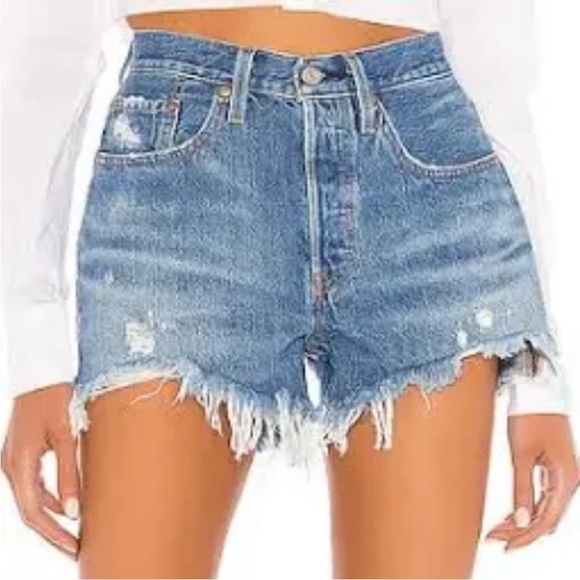 Levi's Pants - Levi's Premium 501 Cut Off Shorts Size 25